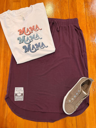 "MAMA" BELLA+CANVAS GRAPHIC TEE