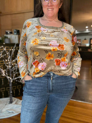 THERMAL MEDIUM WASH MID RISE BOOTCUT JUDY BLUE JEANS