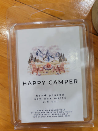 HAPPY CAMPER #WPB 10 OZ SOY WAX MELTS