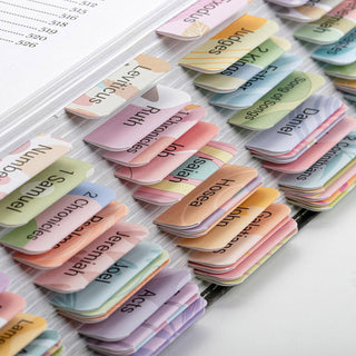 BIBLE TABS 120 PACK BEAUTIFUL SPRING PACK