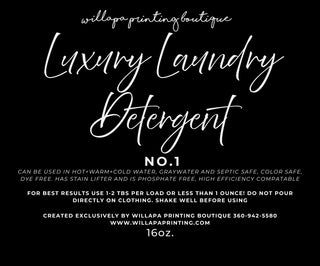 LUXURY LAUNDRY DETERGENT #WPB 16 OZ. NO. 1