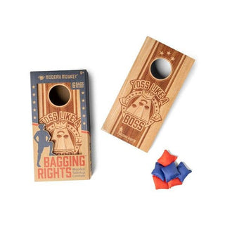 WOODEN TABLE TOP CORN HOLE GAME!