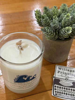 MIDNIGHT TIDE ARTISAN #WPB 10 OZ SOY CANDLE