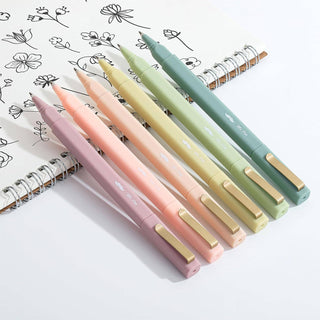 BEAUTIFUL BLACK PENS 6 PACK FAST DRY MR. PEN