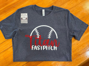 TITANS FASTPITCH TEE