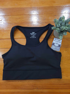 ZENANA PADDED RACERBACK SPORTS BRA
