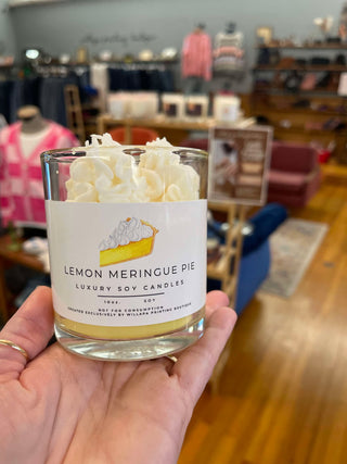 LEMON MERINGUE PIE WHIPPED COLLECTION #WPB 10 OZ SOY CANDLE