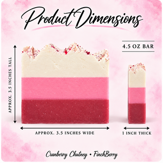 Cranberry Chutney Vegan-friendly Gluten-free Boxed Soap
