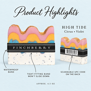 High Tide Handmade Coconut Milk Vegan Open-Stock Soap