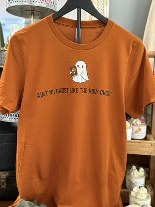 AIN'T NO GHOST LIKE THE HOLY GHOST FALL HALLOWEEN SHIRT