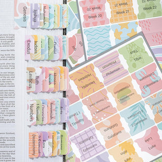 BIBLE TABS 120 PACK BEAUTIFUL SPRING PACK