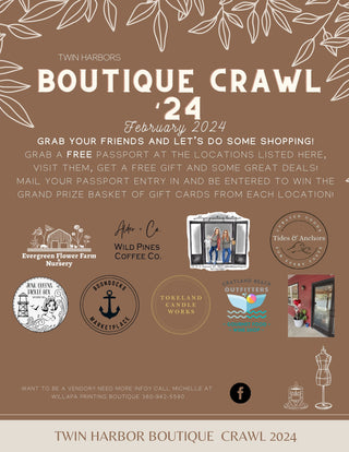 boutique Crawl Vendor fee