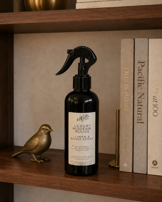 luxury modern rouge room linen spray bottle 16 oz
