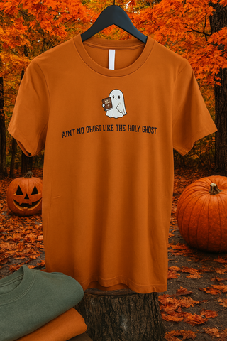 AIN'T NO GHOST LIKE THE HOLY GHOST FALL HALLOWEEN SHIRT