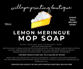 LEMON MERINGUE #WPB 18 OZ. LUXURY MOP SOAP