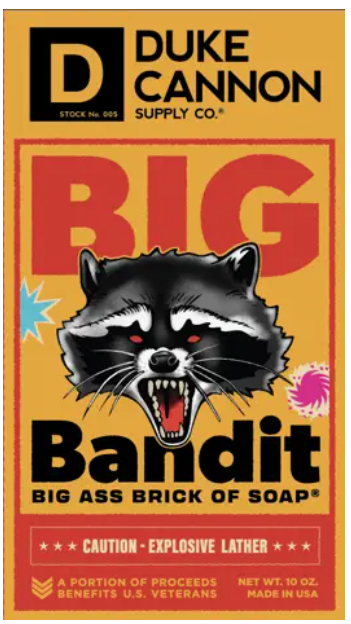 DUKE CANNON BIG BANDIT BAR SOAP
