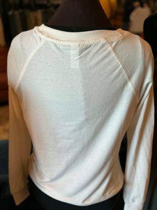 USA FLORAL WHITE CREWNECK AMERICA!