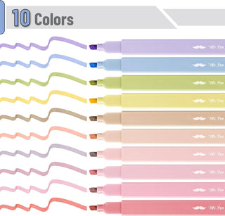 BIBLE HIGHLIGHTERS NO BLEED BEAUTIFUL 10 PACK