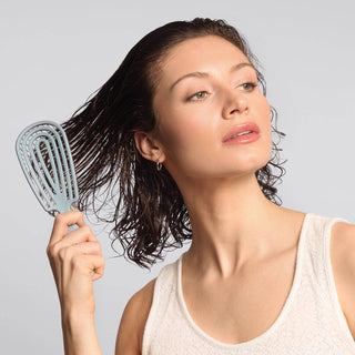 KITSCH DETANGLING HAIR BRUSH HAZE BLUE