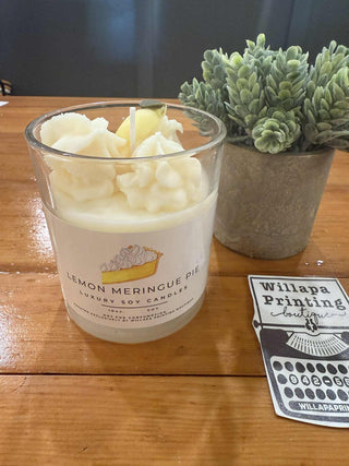 LEMON MERINGUE PIE WHIPPED COLLECTION #WPB 10 OZ SOY CANDLE