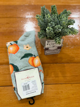ADULT SWEET PEACH SOCKS