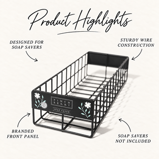 Soap Basket Display Unit - Fits up to 15 Soap Bars