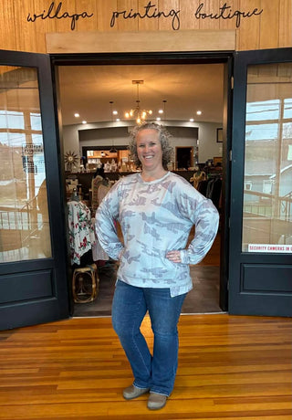 DREAMSCAPE CAMO SOFT CREWNECK