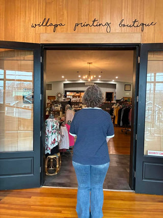 COASTAL CHIC STRIPED RIBBED PLUS SIZE TSHIRT