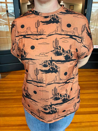 DESERT SUN GRAPHIC SHIRT