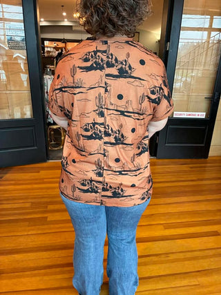 DESERT SUN GRAPHIC SHIRT