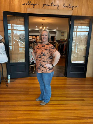 DESERT SUN GRAPHIC SHIRT