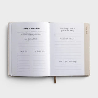 INSPIRATIONAL PRODUCTIVITY JOURNAL - YOU ARE STRONG & COURAGEOUS - DAYSPRING