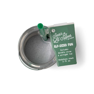 SANTA'S LITTLE SIPPER MINI TUMBLER ELF SIZE!
