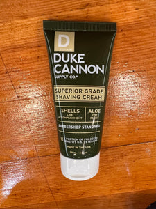 DUKE CANNON SUPERIOR GRADE SHAVING CREAM