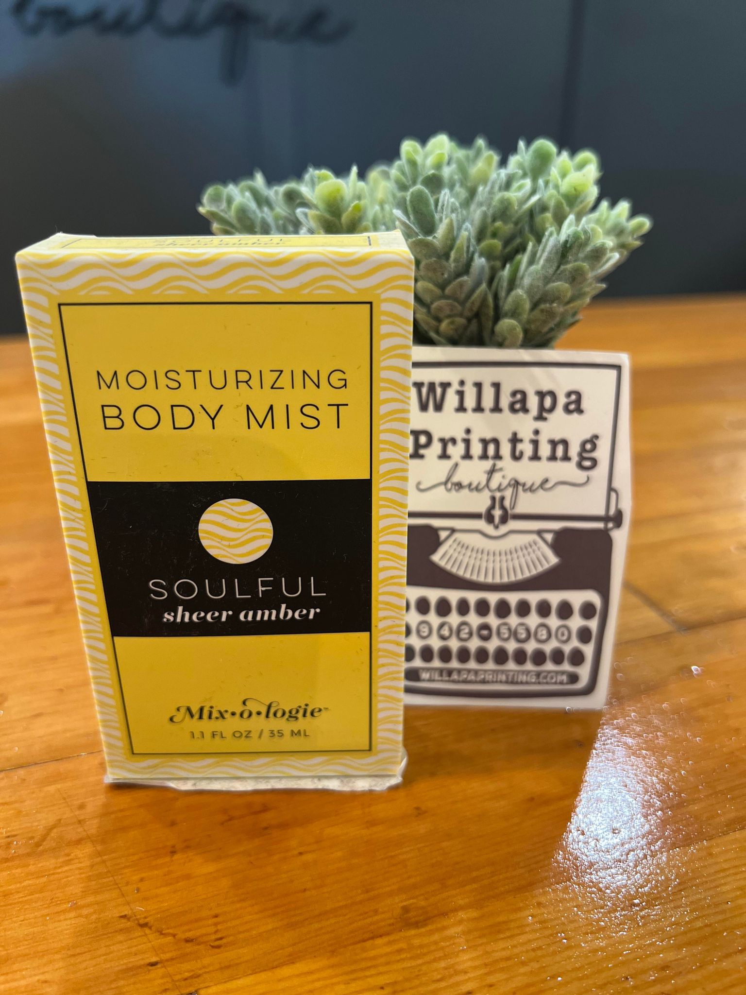 SOULFUL SHEER AMBER MIXOLOGIE BODY MIST