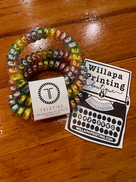 TELETIES HAIR TIES SIZE LARGE