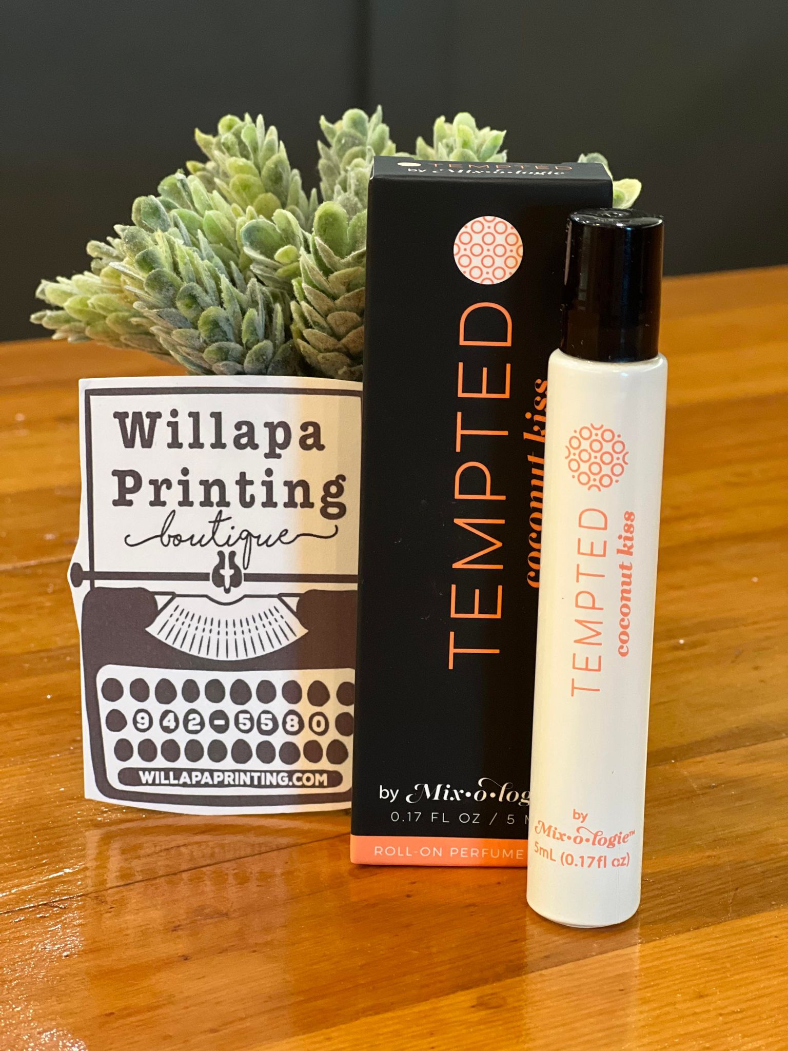 TEMPTED COCONUT KISS MIXOLOGIE ROLL ON PERFUME