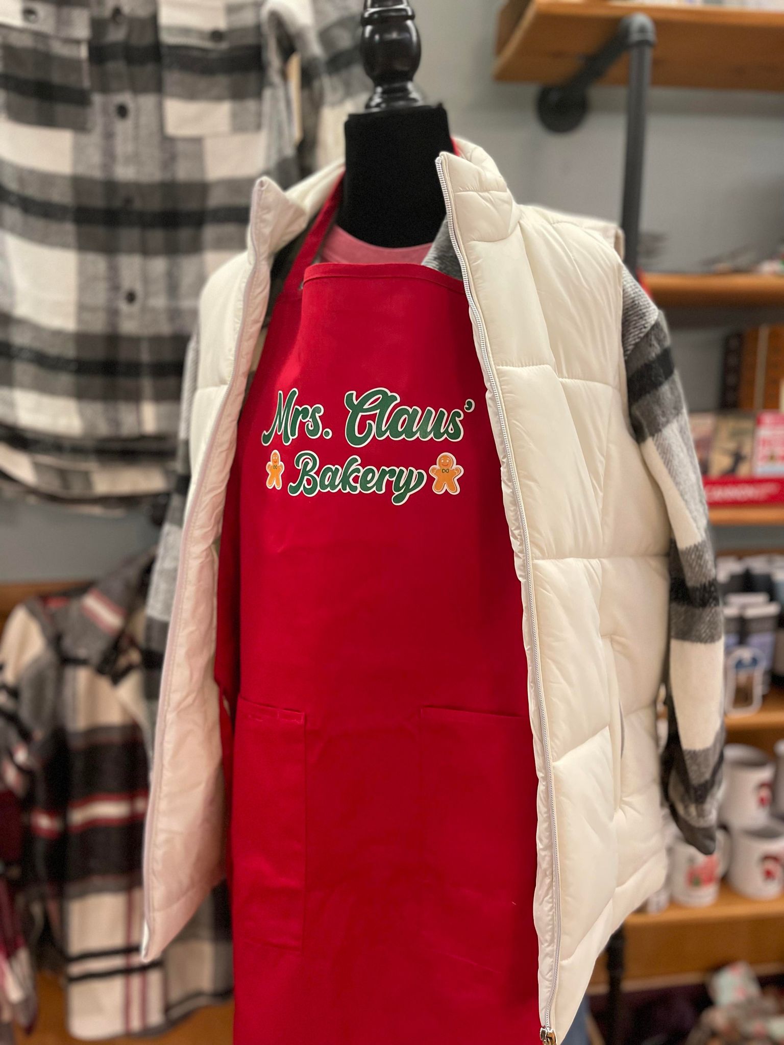 MRS. CLAUS' BAKERY APRON