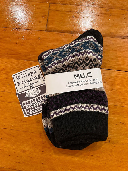 FUZZY CREW SOCKS