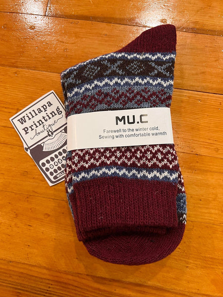FUZZY CREW SOCKS