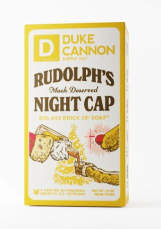 RUDOLPH'S MUCH DESERVED NIGHT CAP DUKE CANNON SOAP